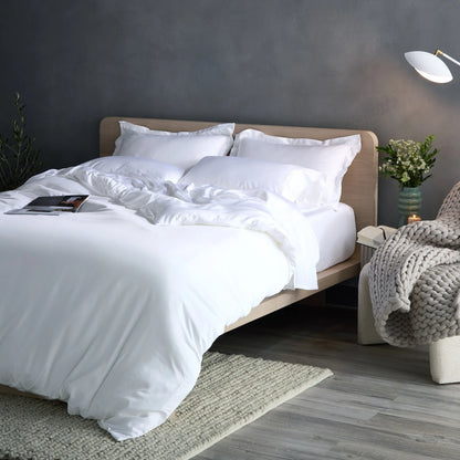 Egyptian Cotton Duvet Cover + 2 Free Pillowcases