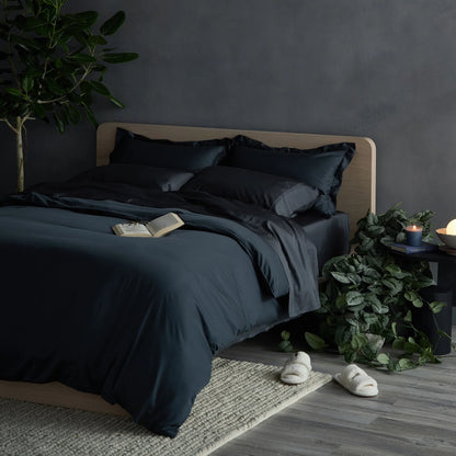Egyptian Cotton Duvet Cover + 2 Free Pillowcases
