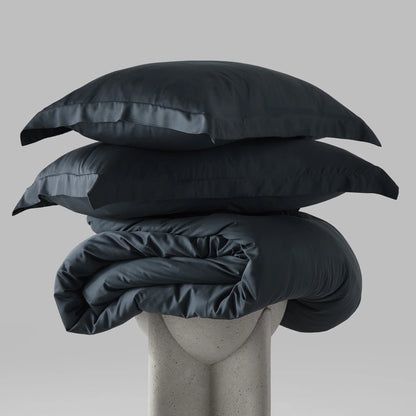 Egyptian Cotton Duvet Cover + 2 Free Pillowcases