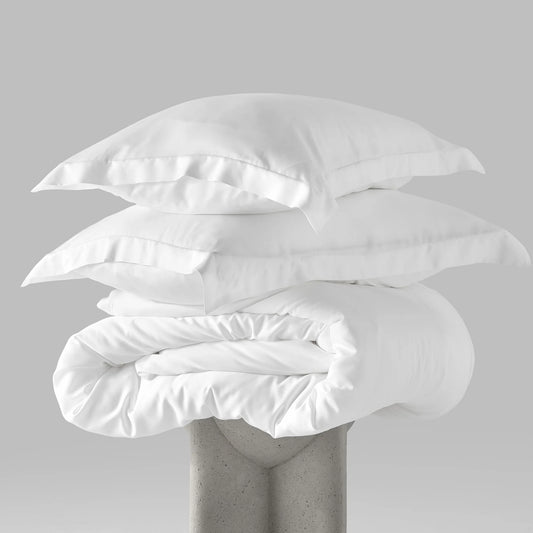 Egyptian Cotton Duvet Cover + 2 Free Pillowcases