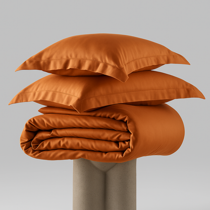 Egyptian Cotton Duvet Cover + 2 Free Pillowcases