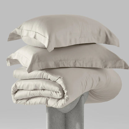 Egyptian Cotton Duvet Cover + 2 Free Pillowcases
