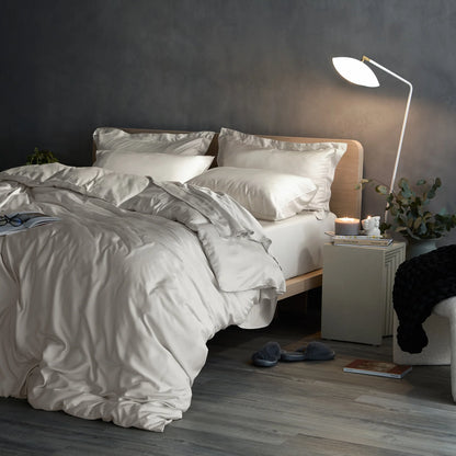 Egyptian Cotton Duvet Cover + 2 Free Pillowcases